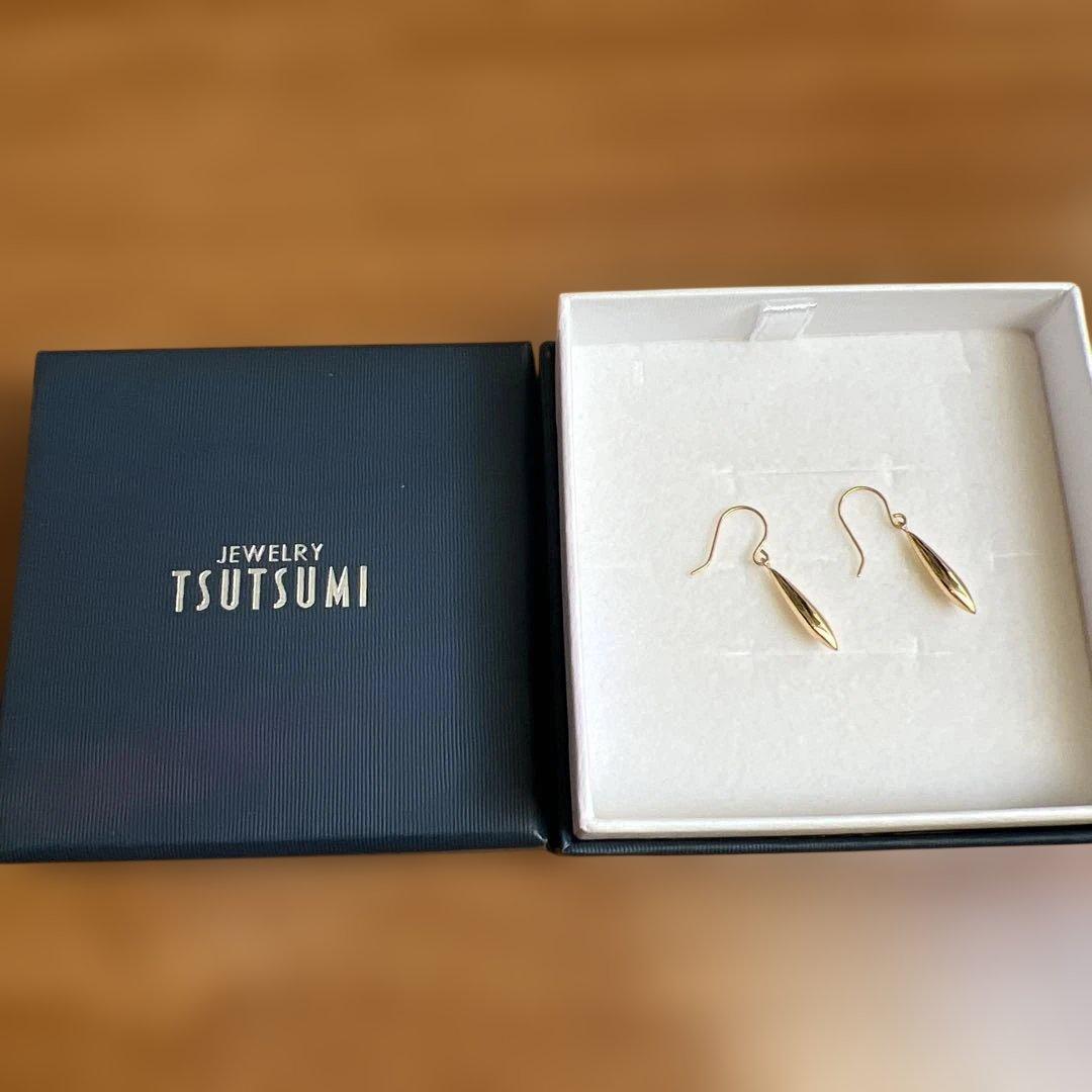 TSUTSUMI ゴールド 18Kピアス