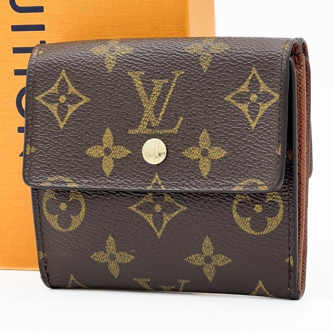 【美品】ヴィトン モノグラム ポルトモネビエ カルトクレディ Wホック 財布