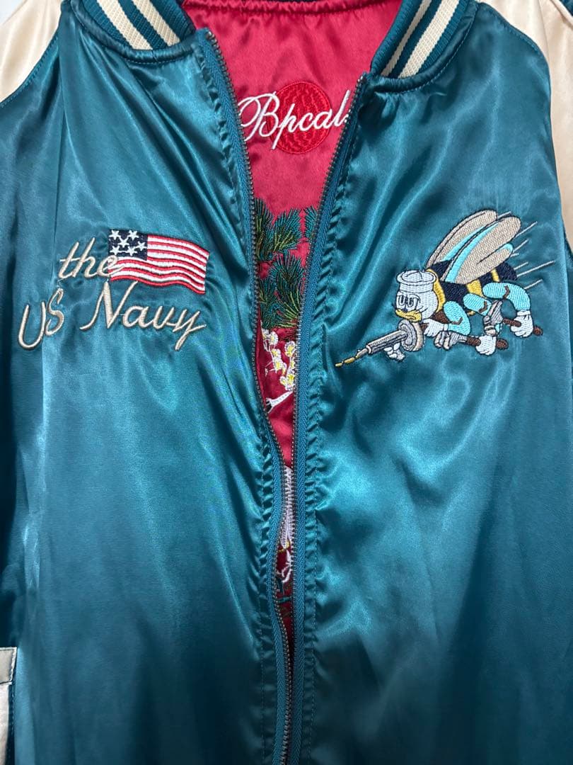 【横須賀】［極美品］US NAVY スカジャン ヨコスカ