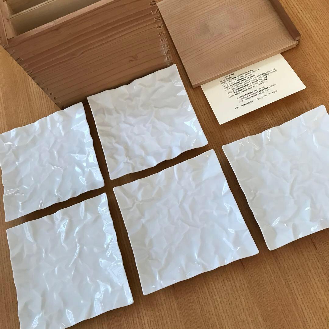 セラミックジャパン　クリンクルプレート　小松誠