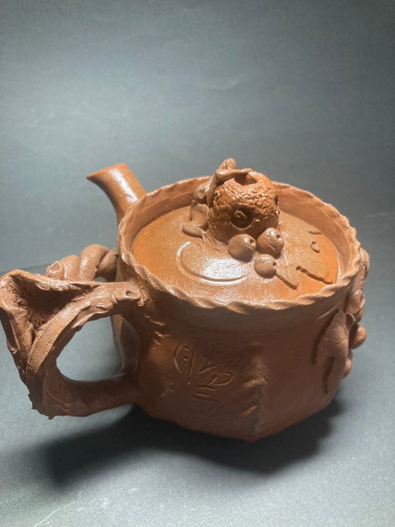 田島万古焼勝三窯葡萄急須セット