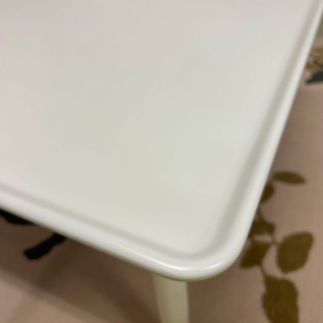 在庫処分品★白い家具調こたつ シンプル 北欧風 75cm角 正方形 キュート