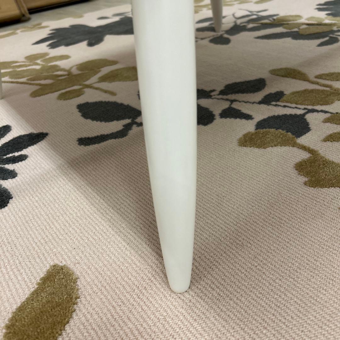 在庫処分品★白い家具調こたつ シンプル 北欧風 75cm角 正方形 キュート