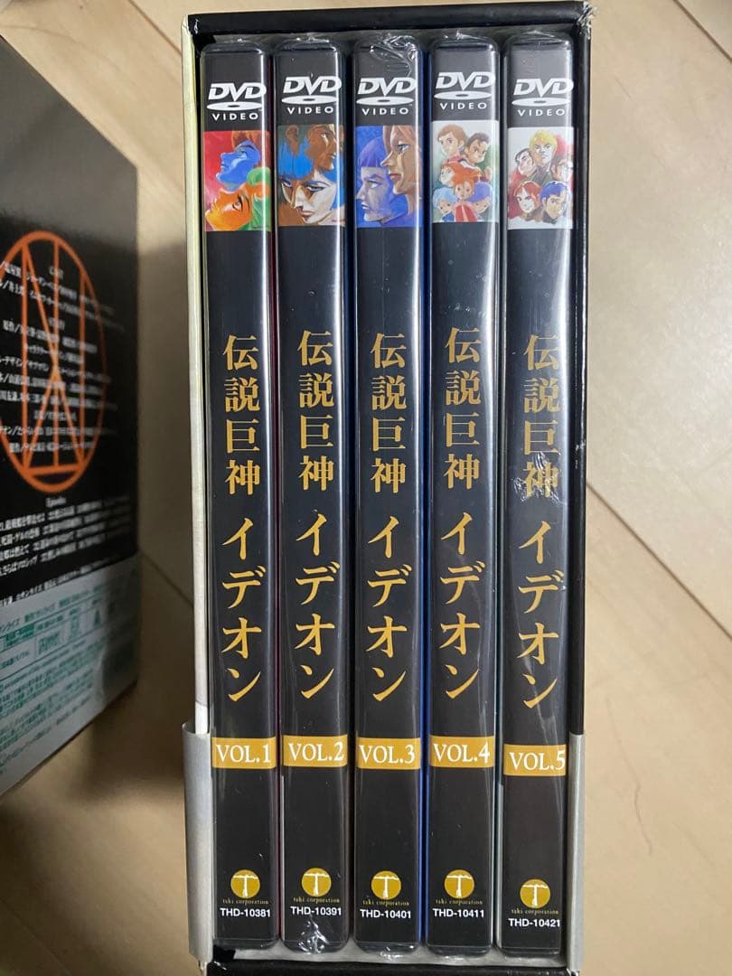 伝説巨神イデオン DVD-BOX PART-1 PART-2 セット