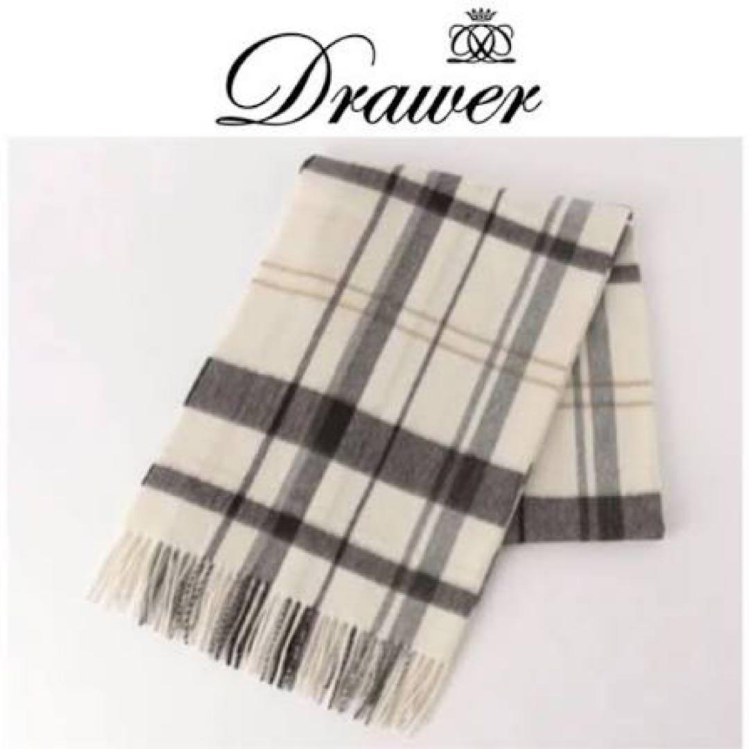 新品☆ドゥロワー別注 Joshua Ellis カシミア大判ストール 完売