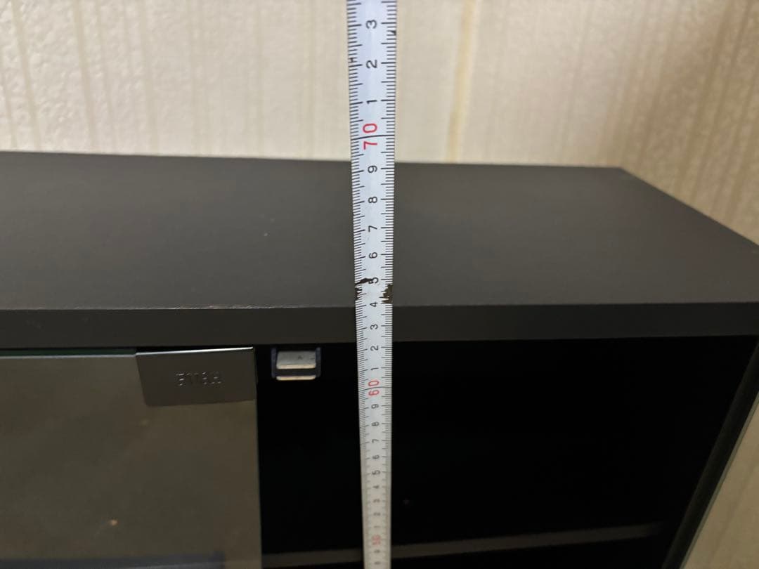 2個セット　TAPEX CD ラック　ブラック キャビネット 上部付き