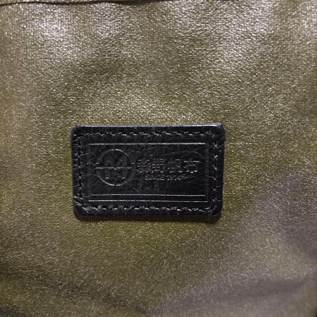 森野帆布 SEAL 2WAY トートバッグ オリーブ×ブラック A4