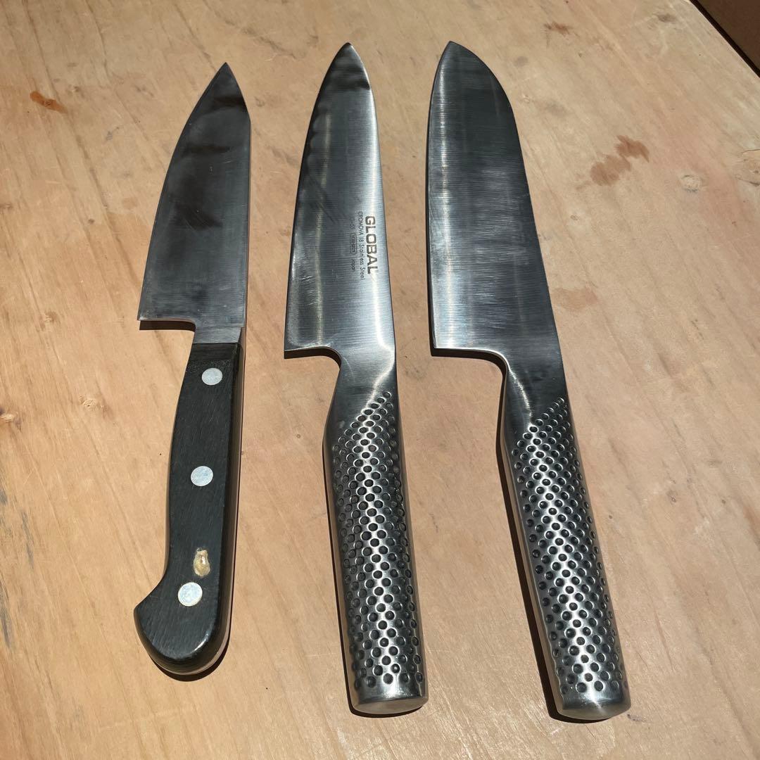 GLOBAL 包丁セット シェフナイフ