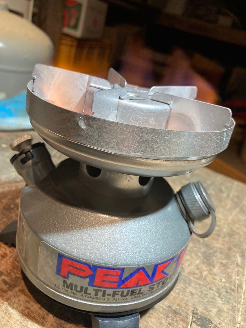 Peak1 malti-fuel stove (550B)97年6月USA製