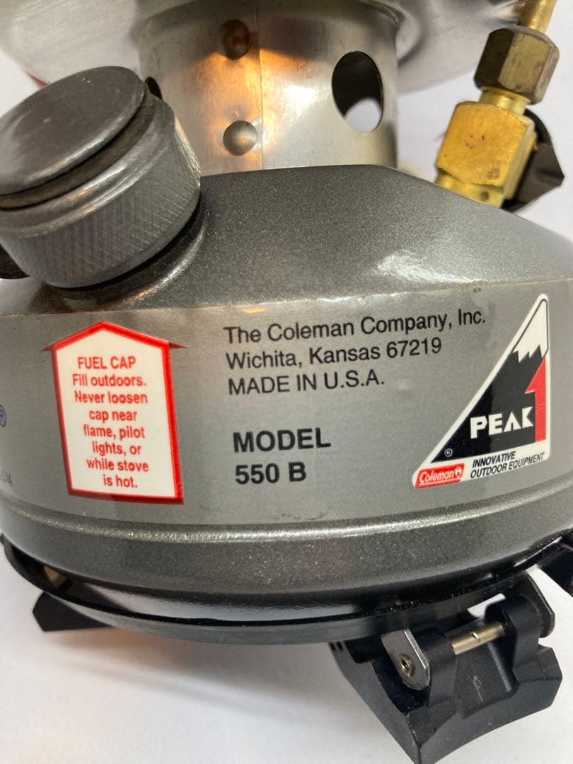 Peak1 malti-fuel stove (550B)97年6月USA製