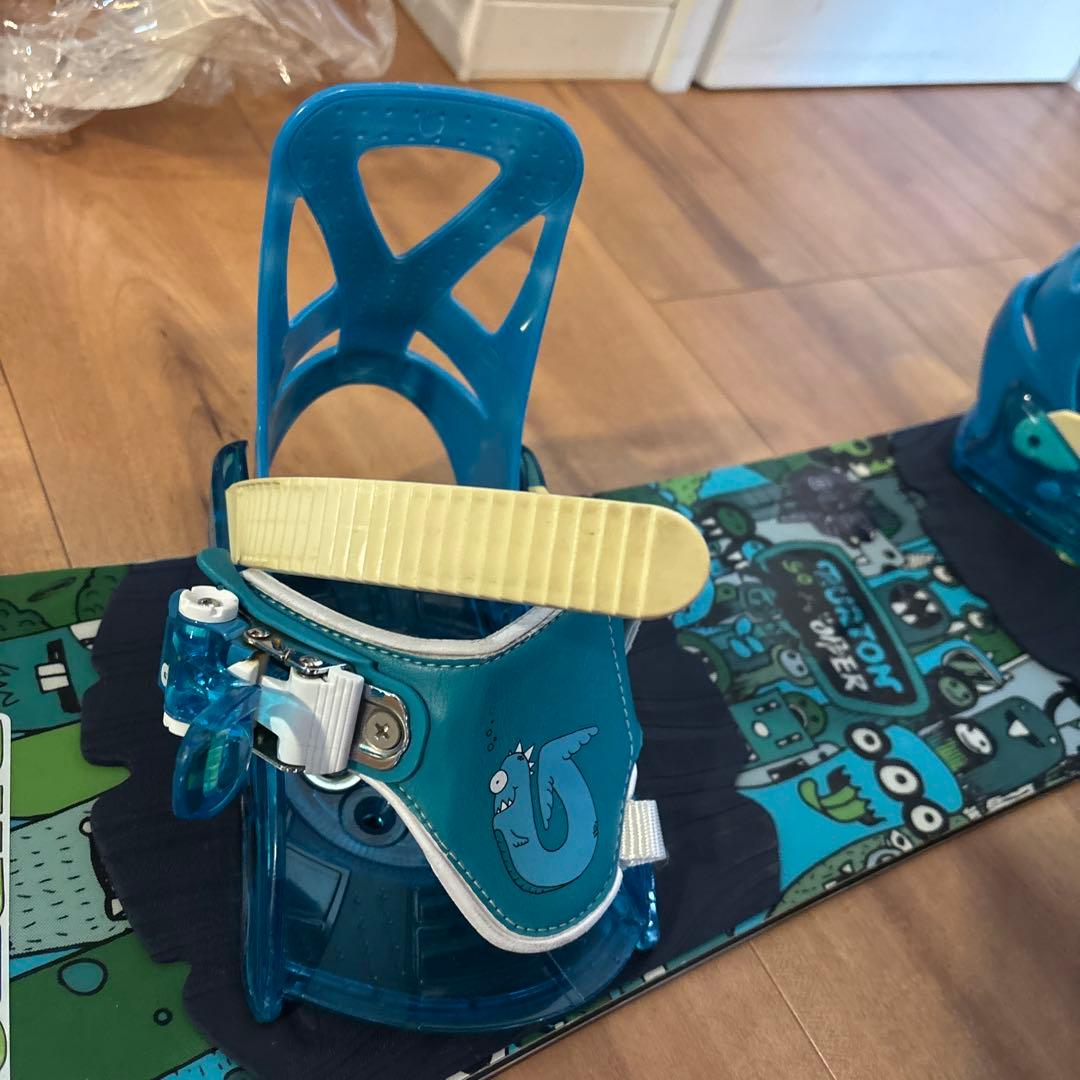 BURTON　キッズお勧めスノーボードセット　90cm　バイン付セット