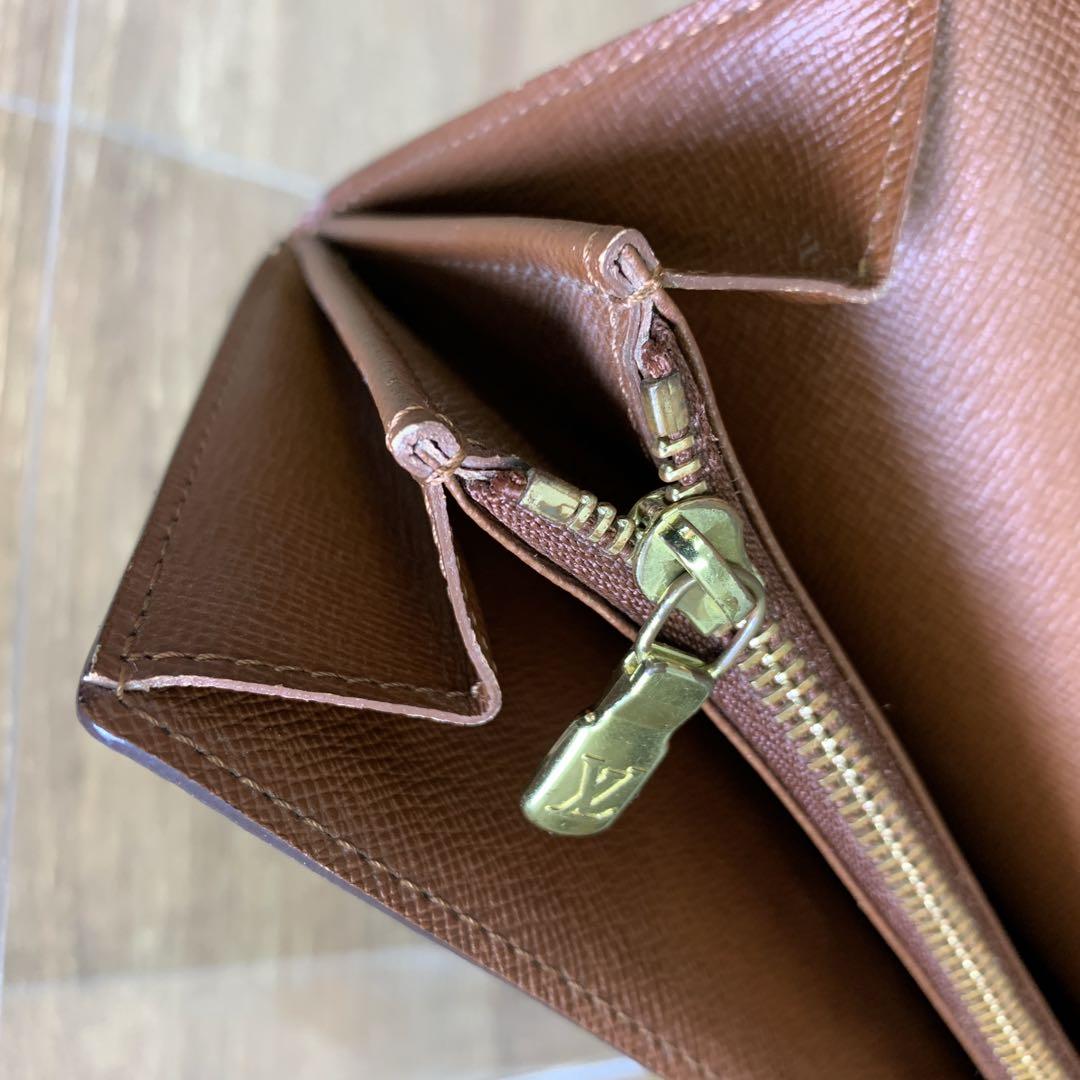 LOUIS VUITTON ルイヴィトン モノグラム　長財布　ポルトフォイユ