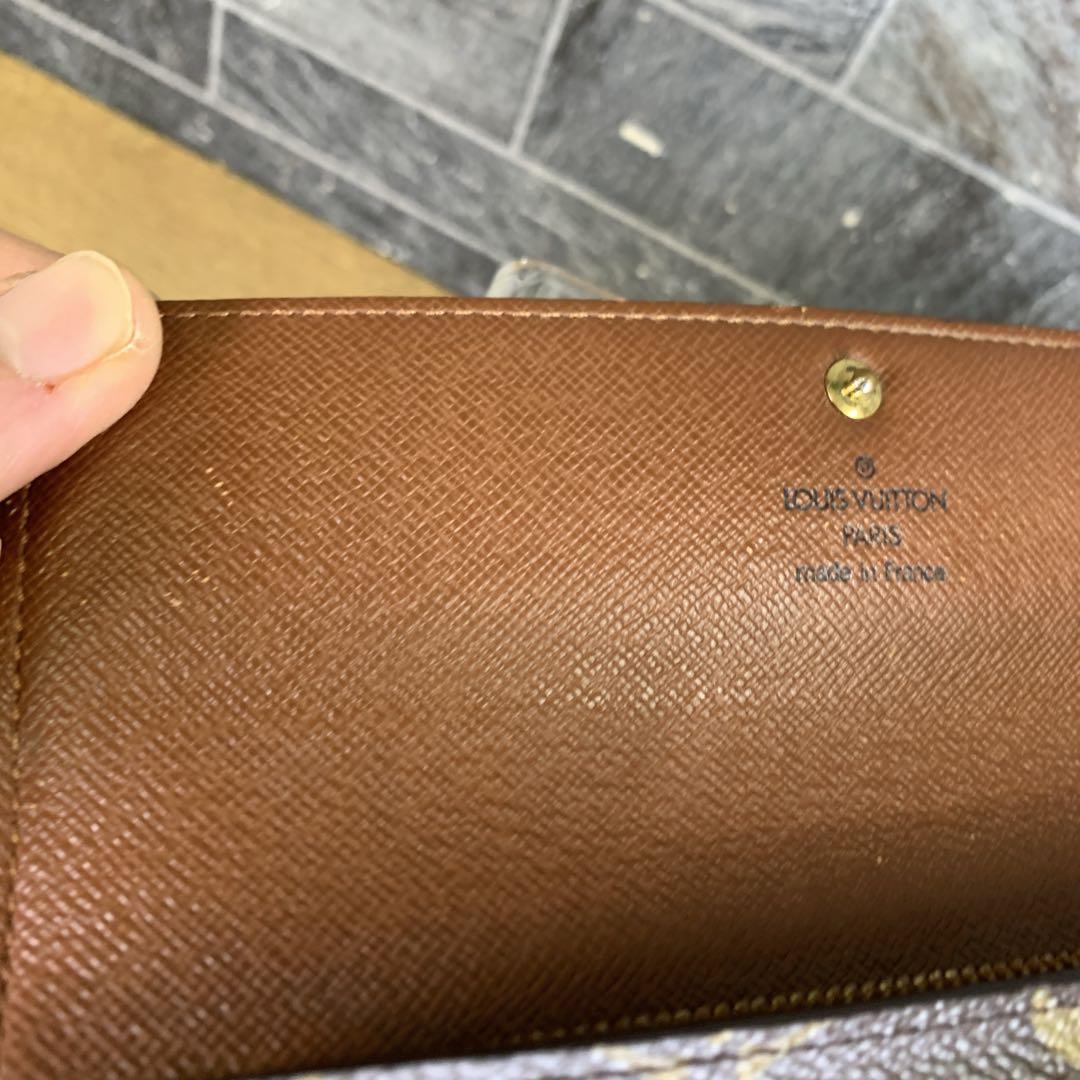 LOUIS VUITTON ルイヴィトン モノグラム　長財布　ポルトフォイユ