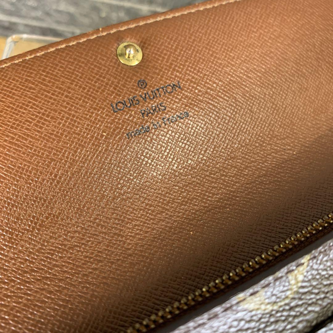 LOUIS VUITTON ルイヴィトン モノグラム　長財布　ポルトフォイユ