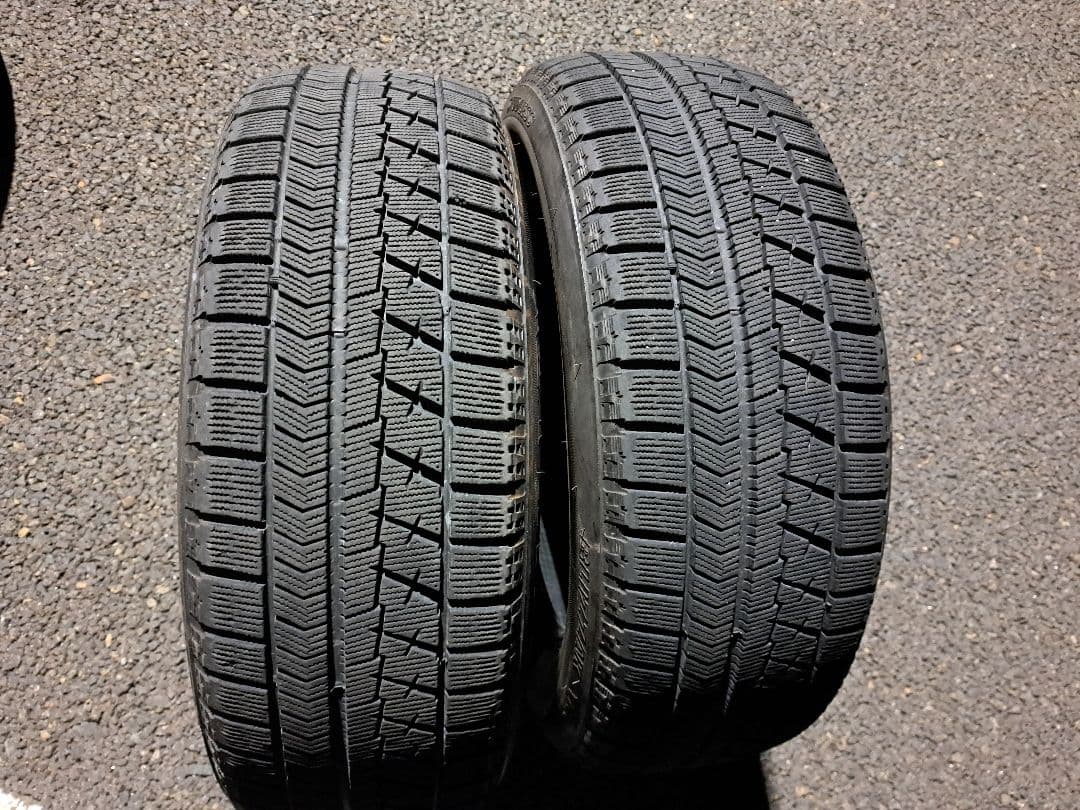 山有り！215/60R17×2安心絶対ブリザック20年製ゴム良好！送料￥300