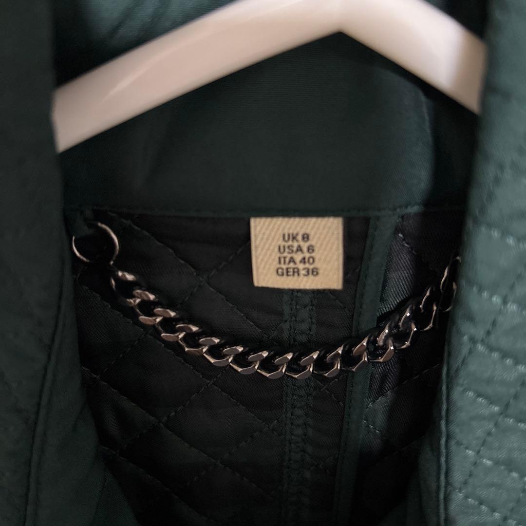 Burberry Londonキルティング トレンチコート