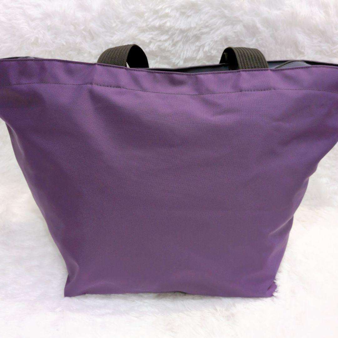 美品✨エルベシャプリエ 1038N プリュネル×ブルーニュイ XLトート 希少