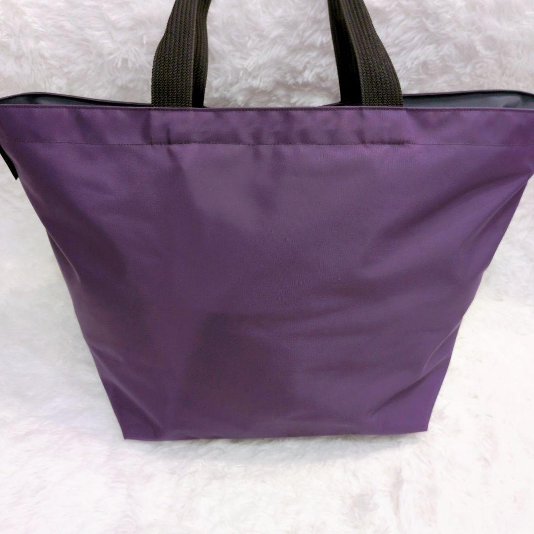 美品✨エルベシャプリエ 1038N プリュネル×ブルーニュイ XLトート 希少