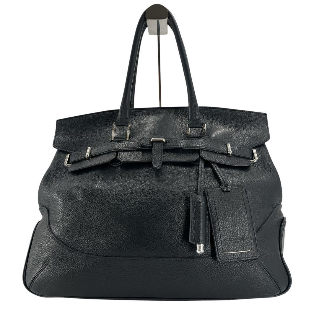 美品　ペッレモルビダ　2way トートバッグ　メイデンヴォヤージュ　ネイビー