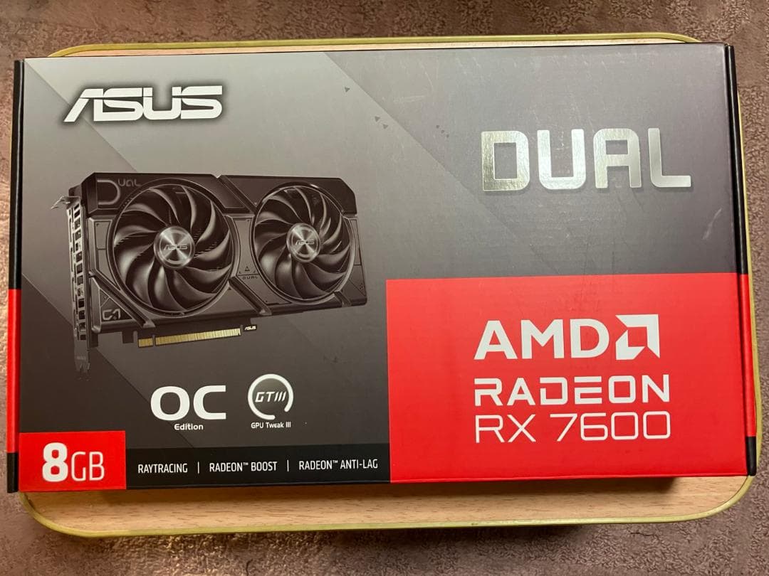 感*謝様 ASUS Radeon RX7600 OC Edition 8GB