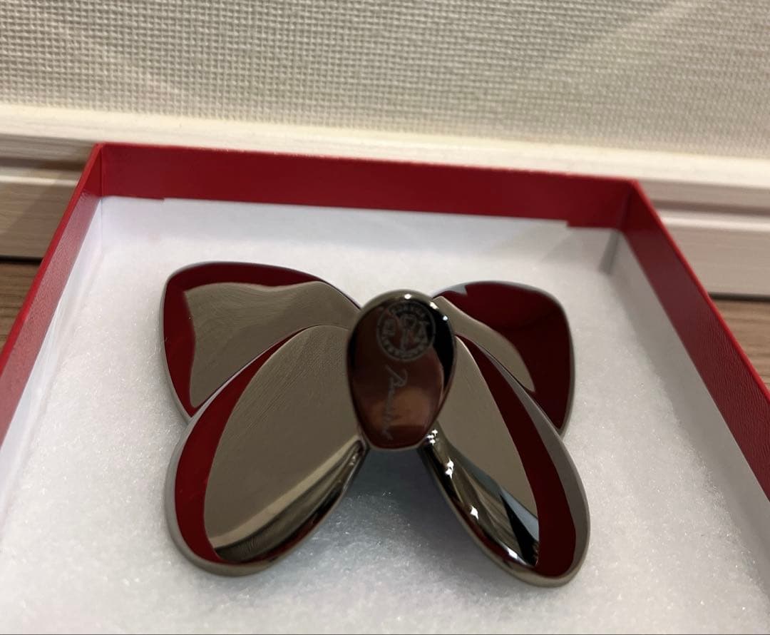 Baccarat バカラ　バタフライ　スカラベブルー