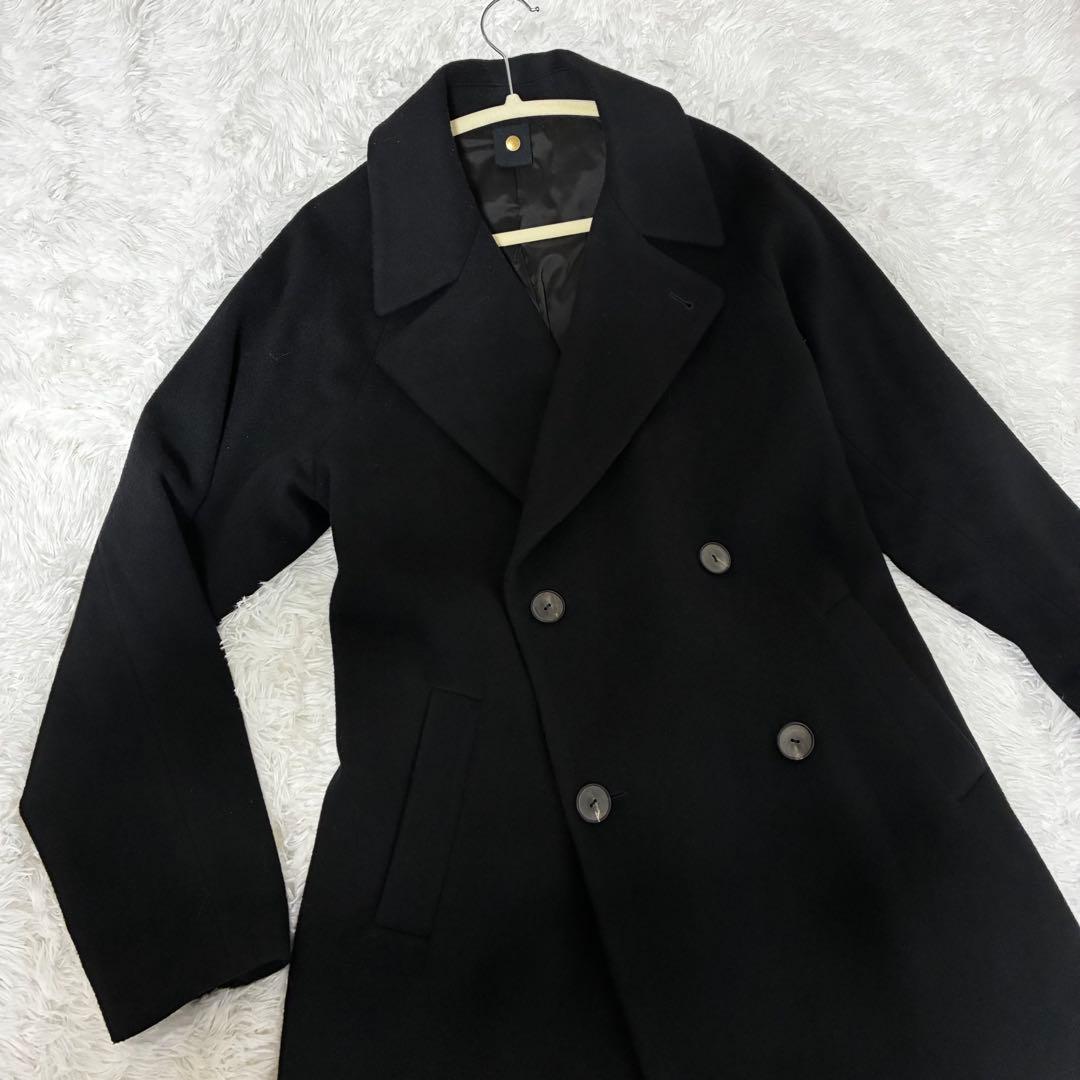 セール 極美品 ナノユニバース 西川ダウン M タイロッケン ダブルコート 別注