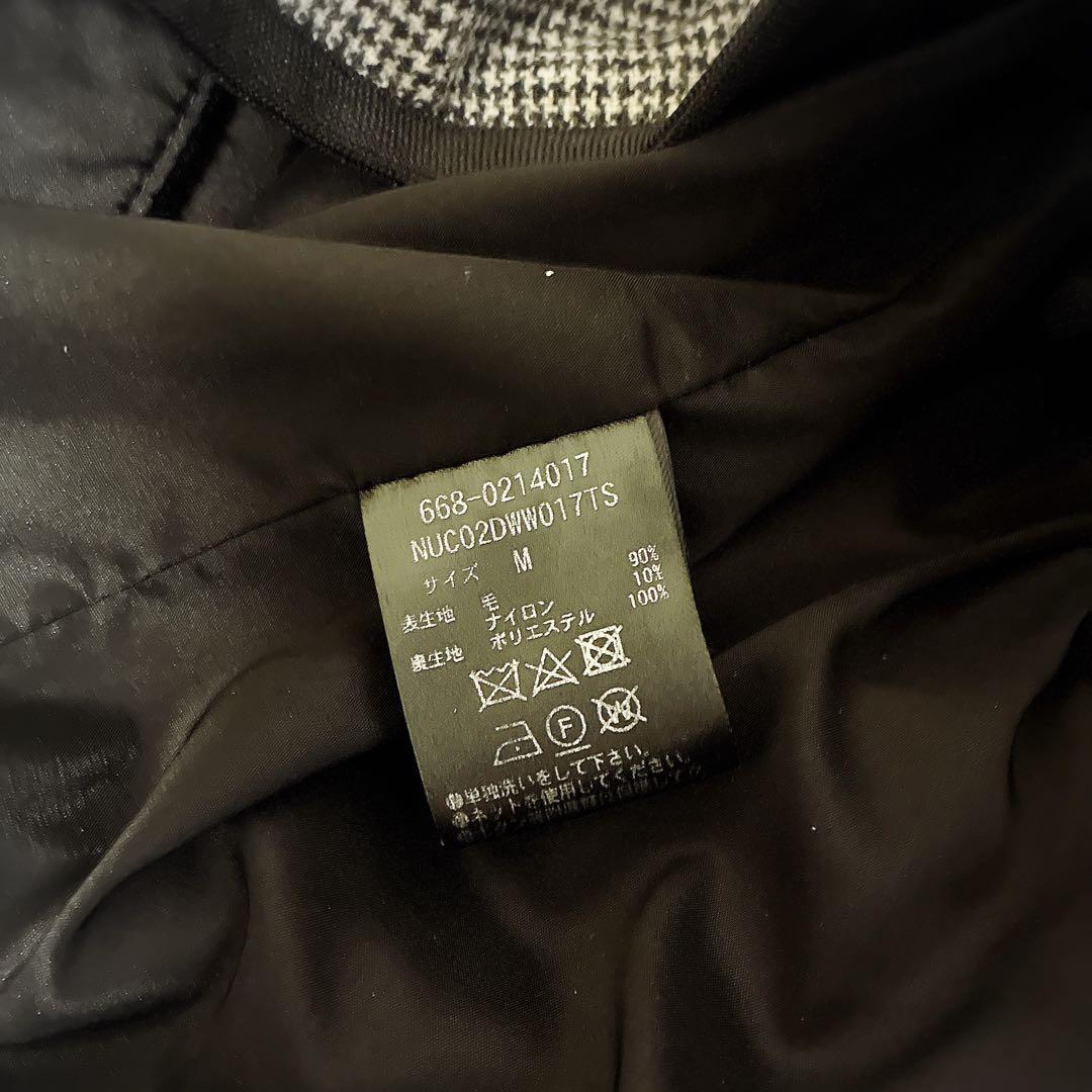 セール 極美品 ナノユニバース 西川ダウン M タイロッケン ダブルコート 別注