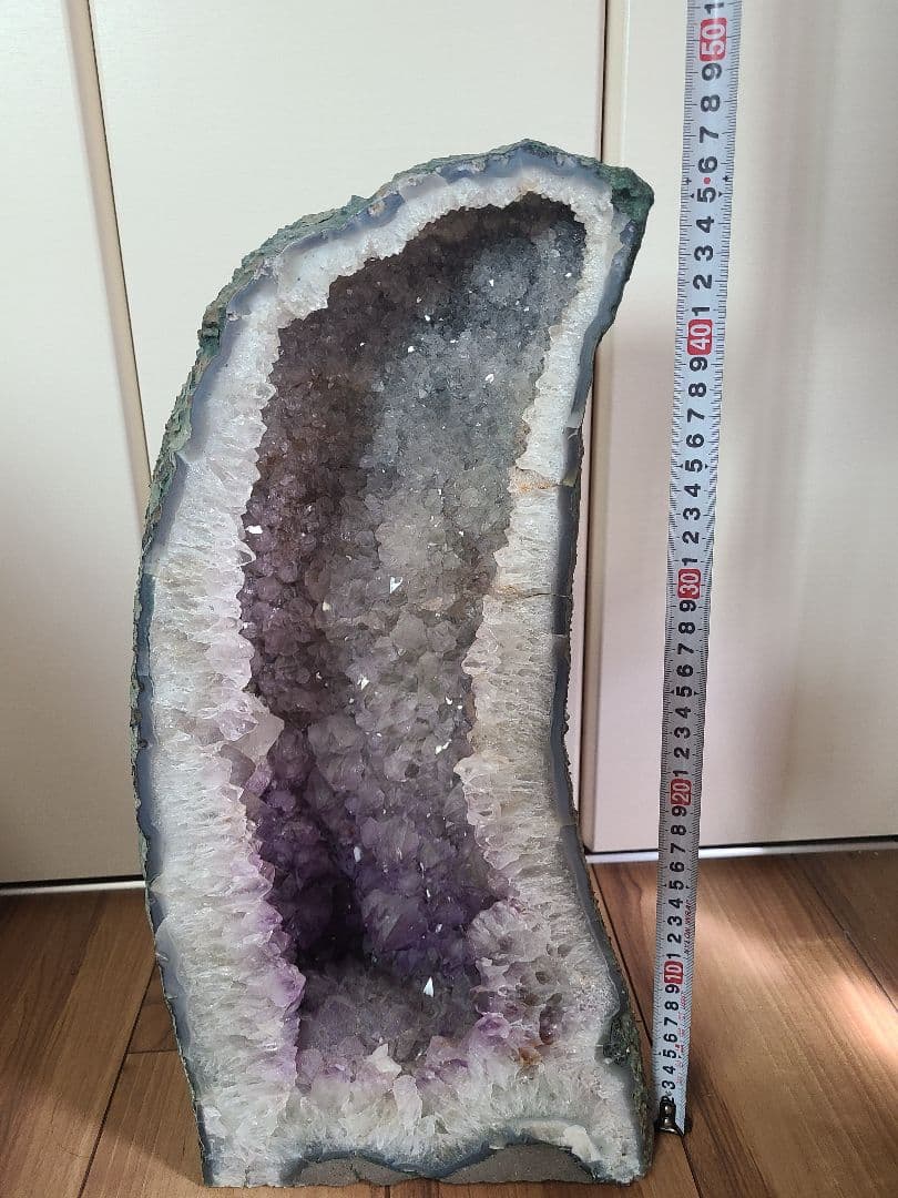 アメジストドーム　紫水晶　高さ46センチ