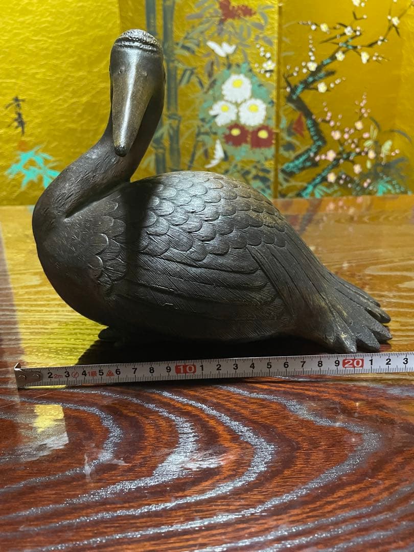 備前焼　鶴　森宝山