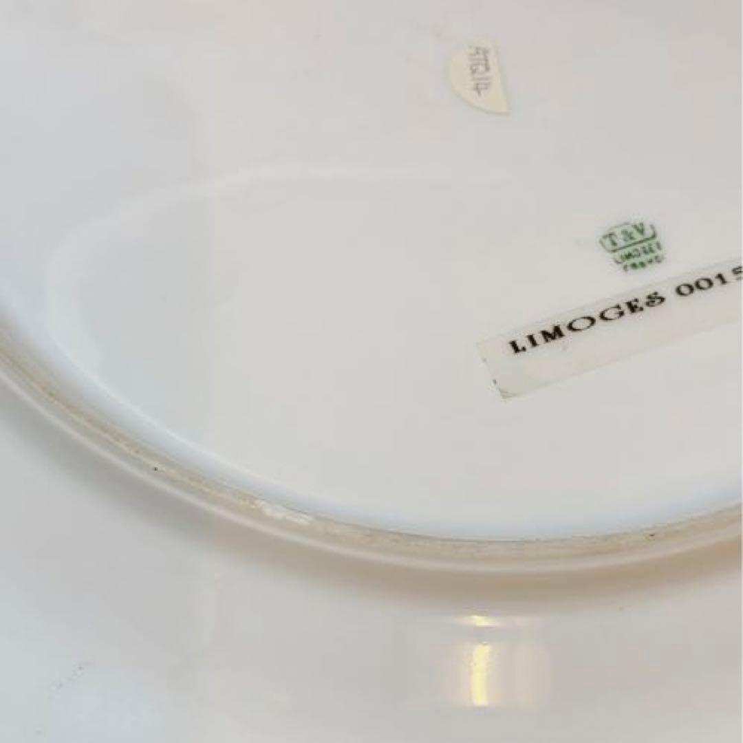 リモージュ　プレート　フランスアンティーク　　金彩　セーブル陶器