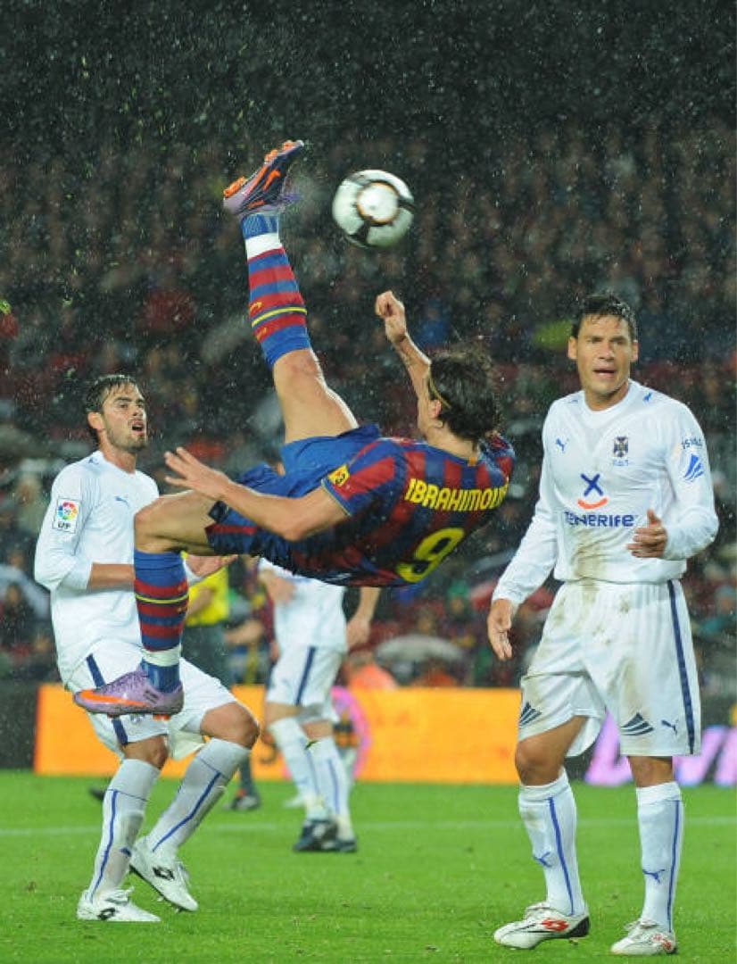 イブラヒモビッチ　ユニフォーム　バルセロナ　支給品　ラリーガ　09/10（H）