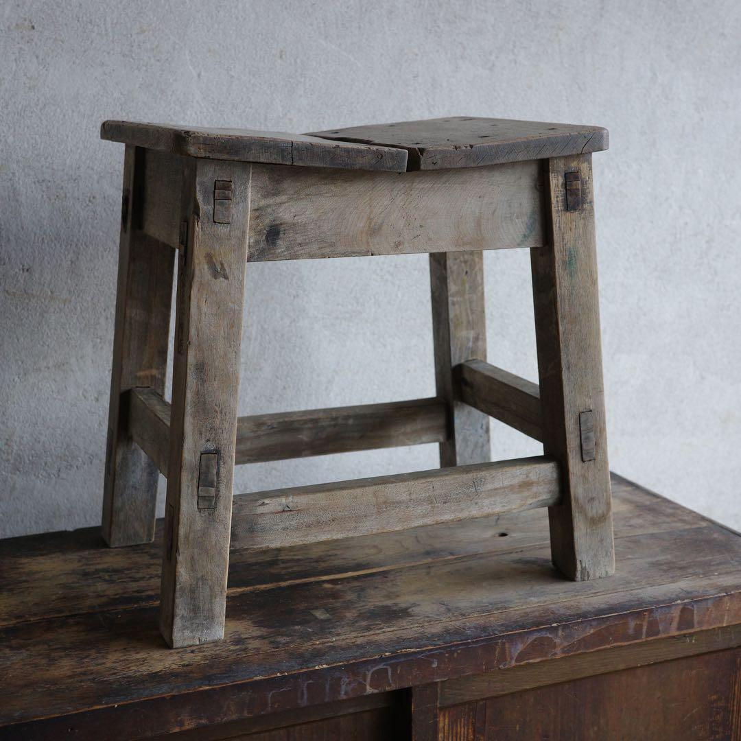 値下げ！古家具　古いスツール