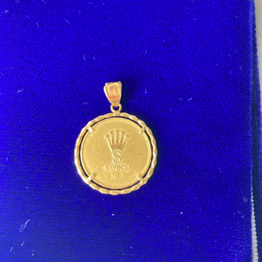 シンボリルドルフ　ダービー優勝記念純金メダル