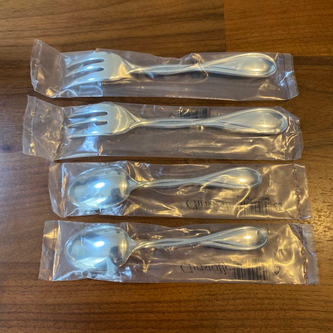 【新品・未使用】クリストフル フォーク・スプーン ／ カトラリー