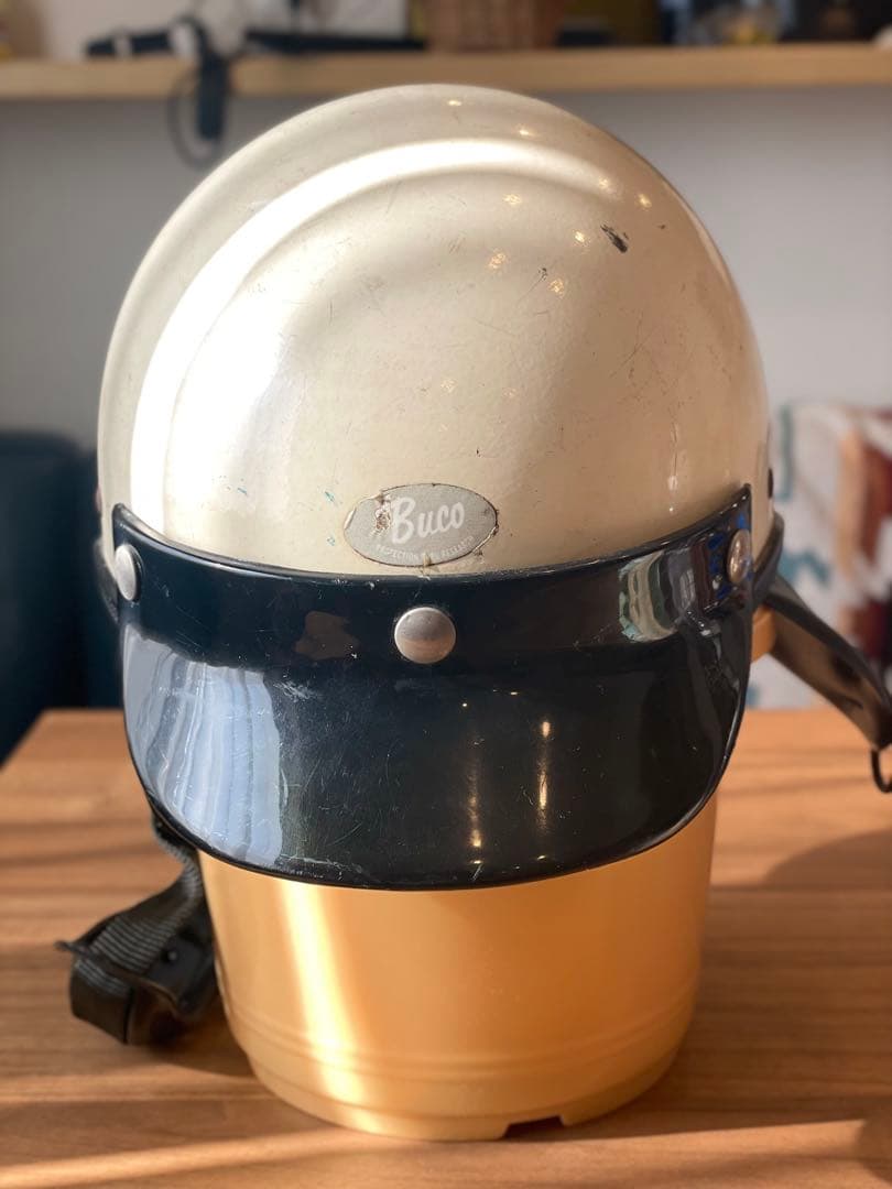 【専用様】ブコ トラベラー リブ付ヘルメット バイザー＆チンカップ付