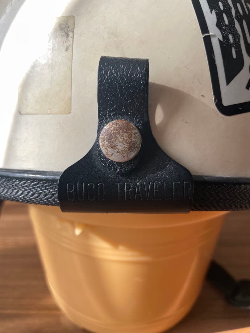 【専用様】ブコ トラベラー リブ付ヘルメット バイザー＆チンカップ付