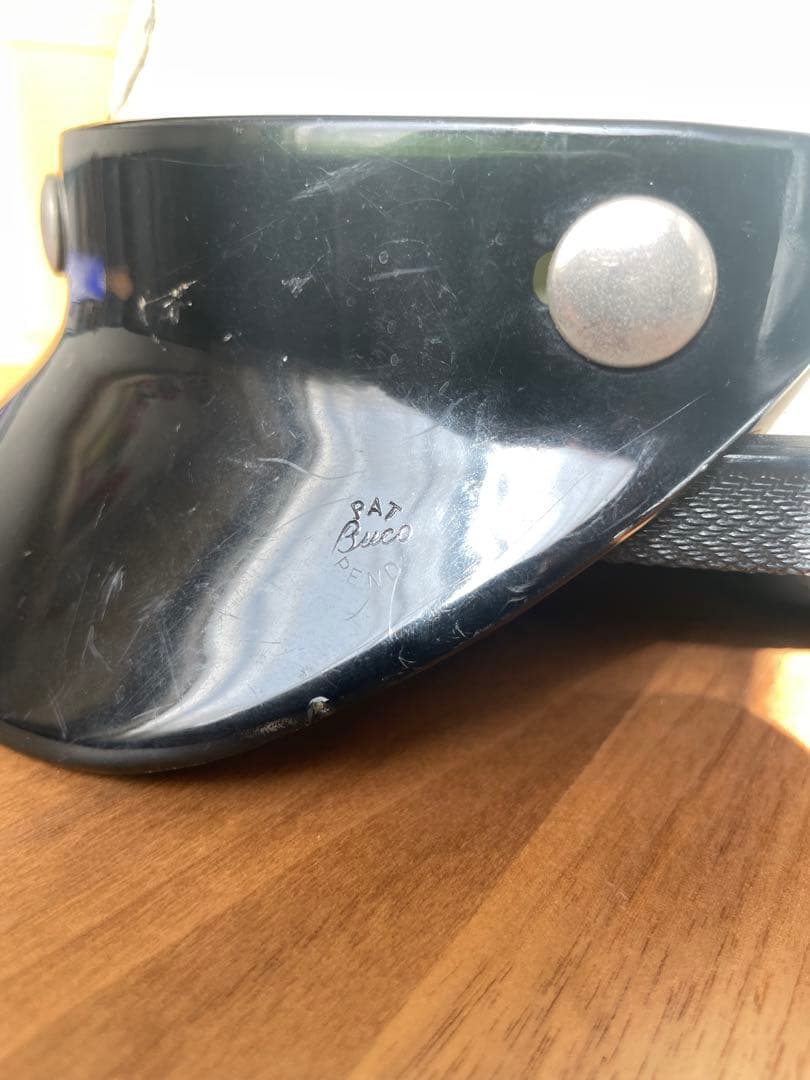 【専用様】ブコ トラベラー リブ付ヘルメット バイザー＆チンカップ付