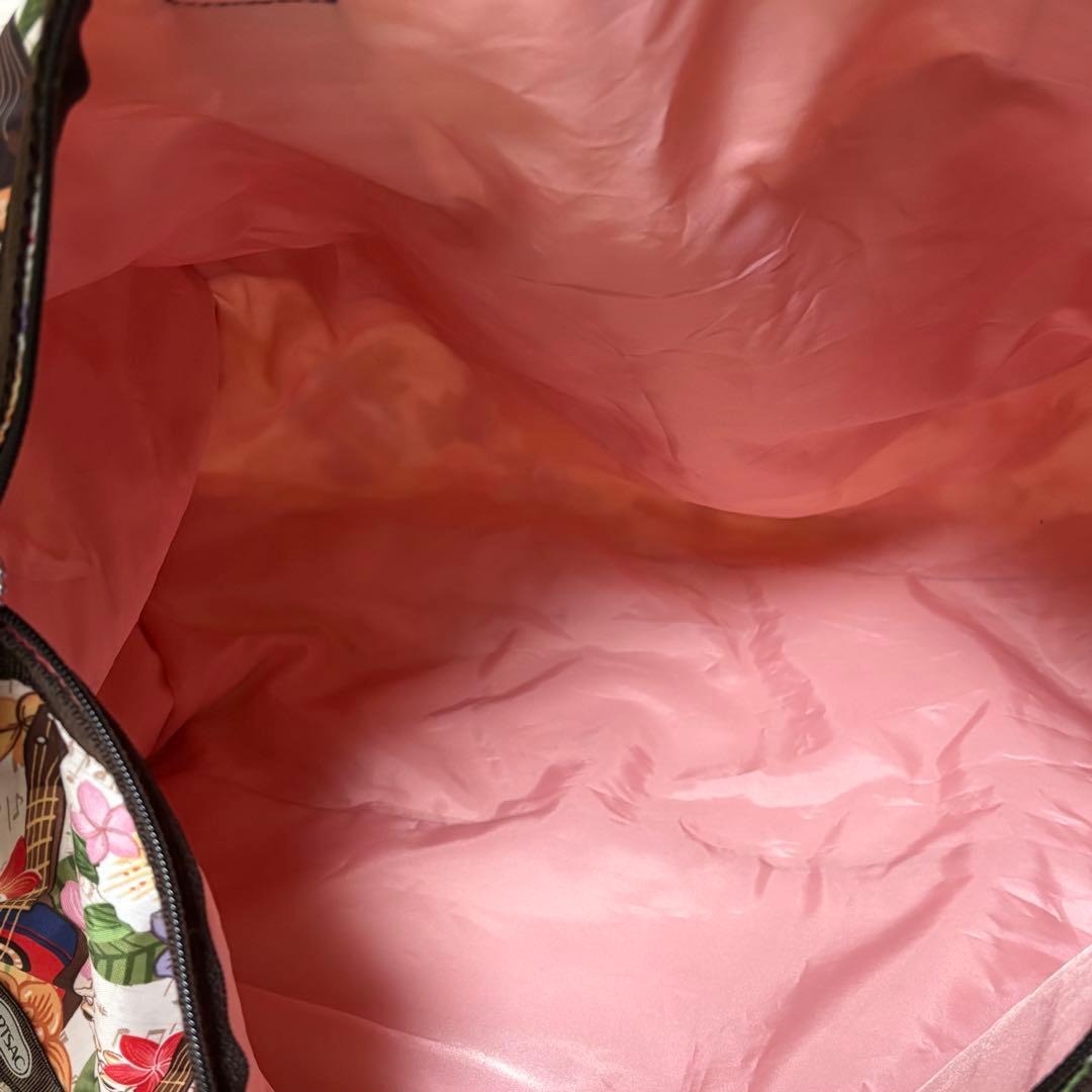 ハワイ限定 レスポートサック ボストンバッグ ウクレレ柄