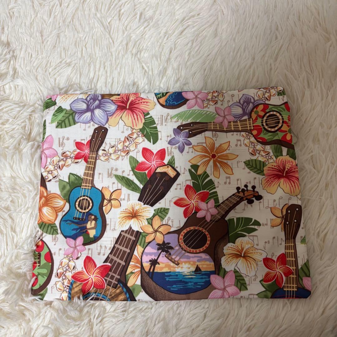 ハワイ限定 レスポートサック ボストンバッグ ウクレレ柄