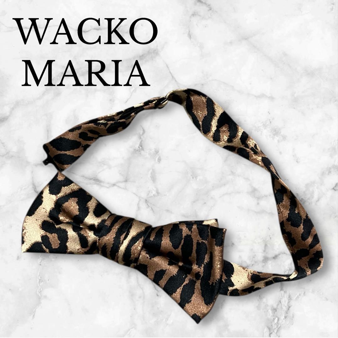 【美品】WACKO MARIA ワコマリア　蝶ネクタイ　レオパード