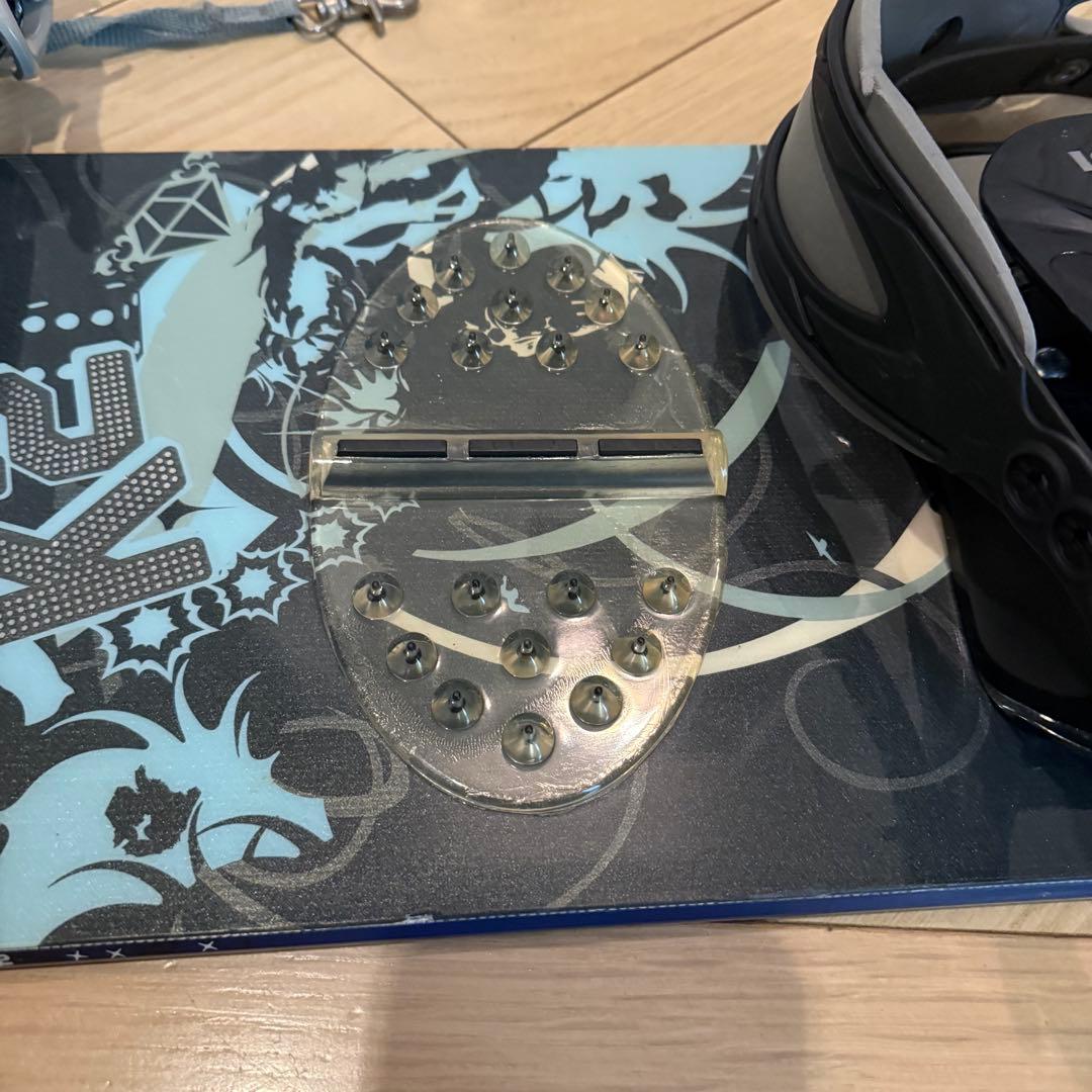 K2 スノーボード　ブラック/ブルー　ケースおまけ付き