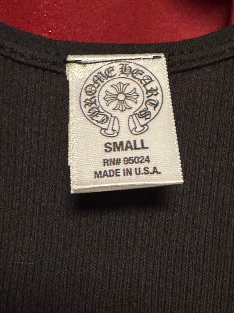 ChromeHeartsリブサイドクロスロゴタンクトップ S サイズ新品未使用