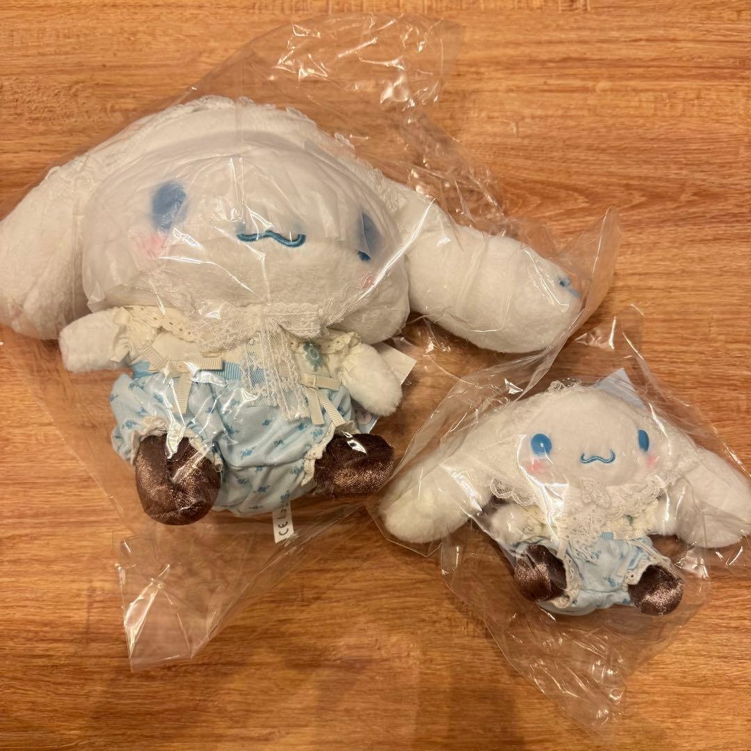 2点セット　シナモロール　フォレストレース　ぬいぐるみ　マスコットホルダー