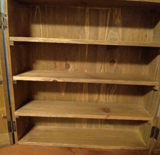 新品　アンティークウッドディスプレイトランクボックス　マルシェディスプレイです。