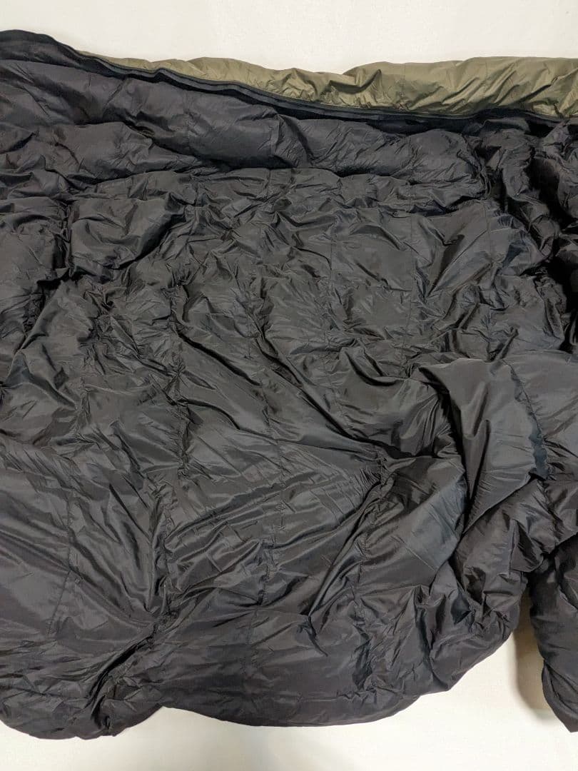 美品 NANGA オーロラ スクエア フット 800 STD スリーピングバッグ