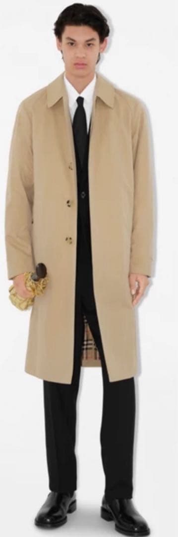 極美品 BURBERRY LONDON ステンカラーコート ウールライナー付き