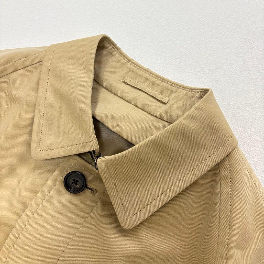 極美品 BURBERRY LONDON ステンカラーコート ウールライナー付き