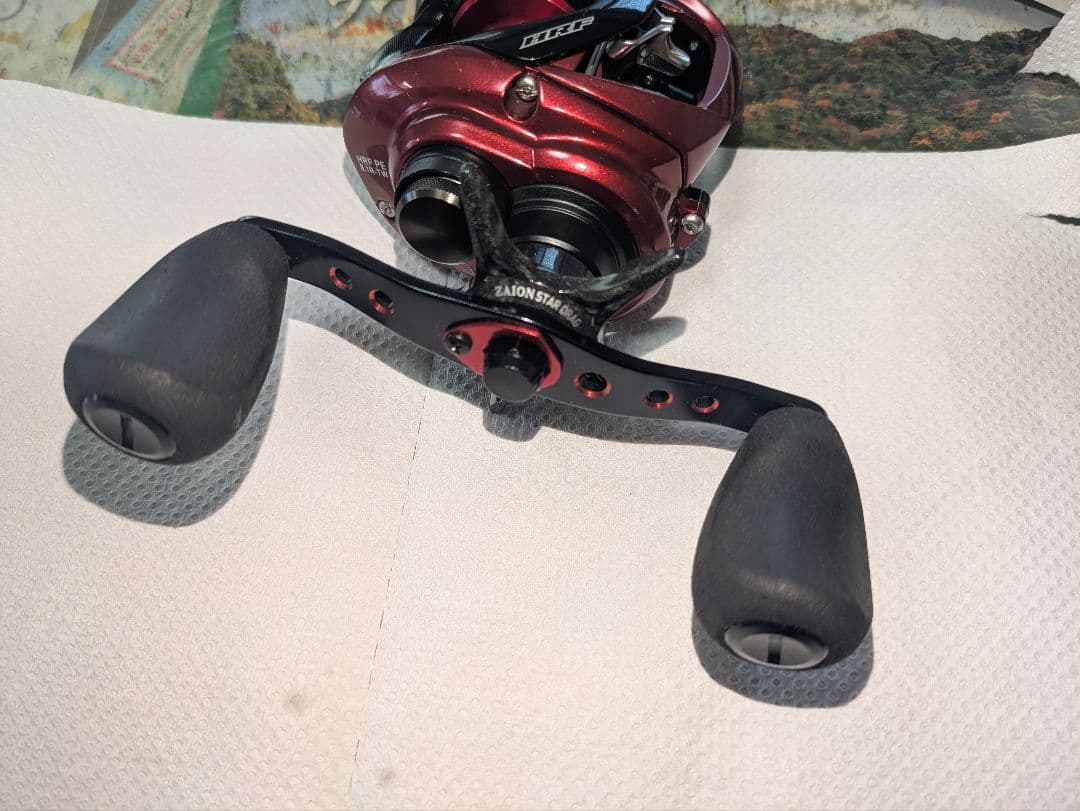 DAIWA ダイワ 20 HRF PE スペシャル 8.1R-TW ハンドル交換