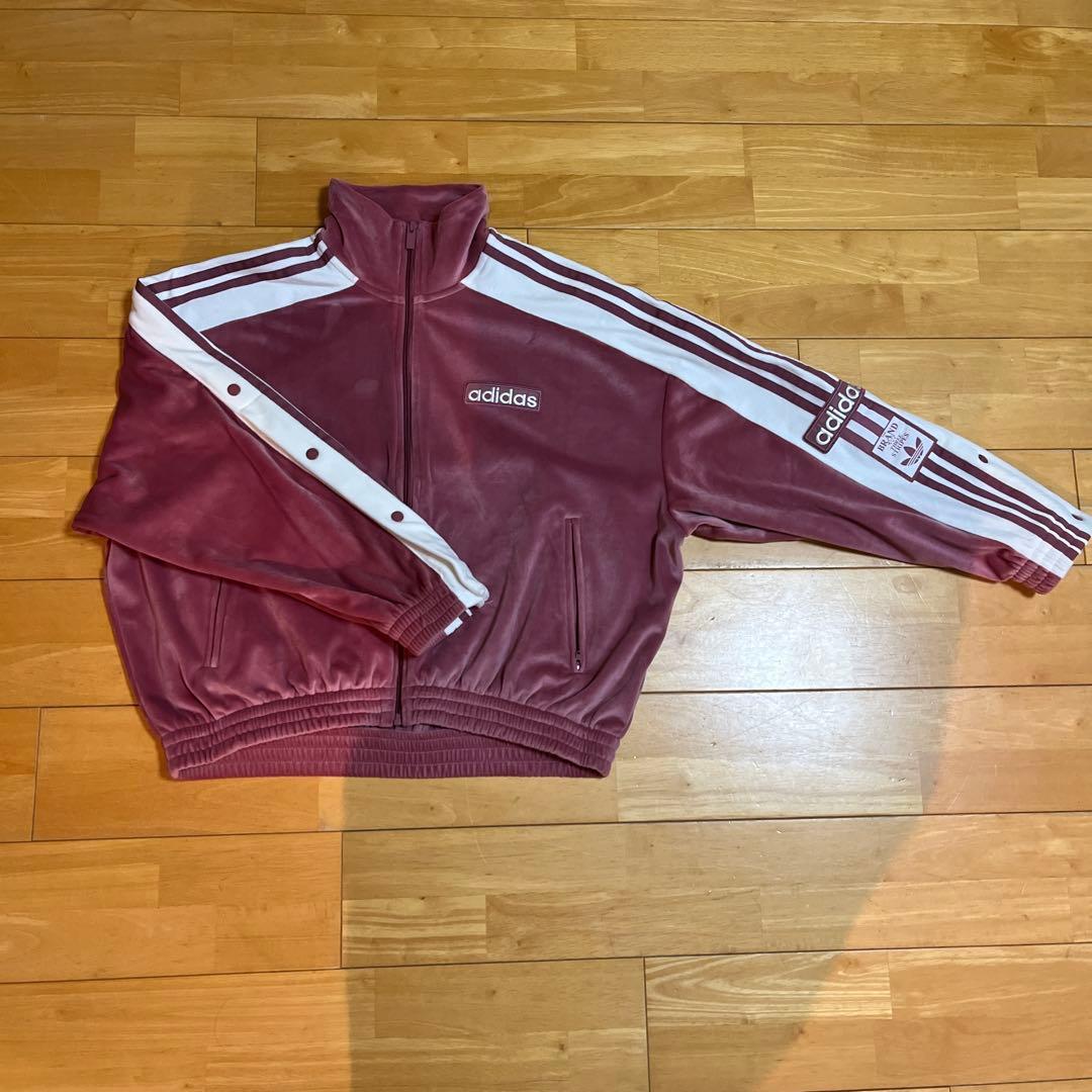 本日限定　価格XL adidas W ADIBREAK VELOUR 重盛さと美