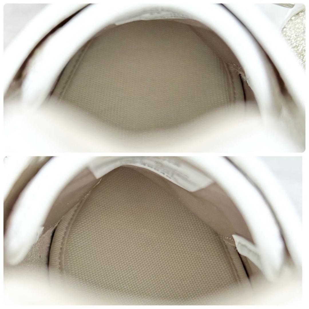 yuki +diana ヒールアップスニーカー6cm ゴールド 24cm